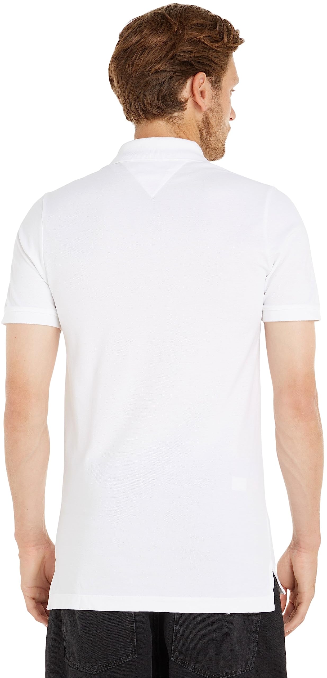 Tommy Jeans Herren Poloshirt Kurzarm Slim Fit