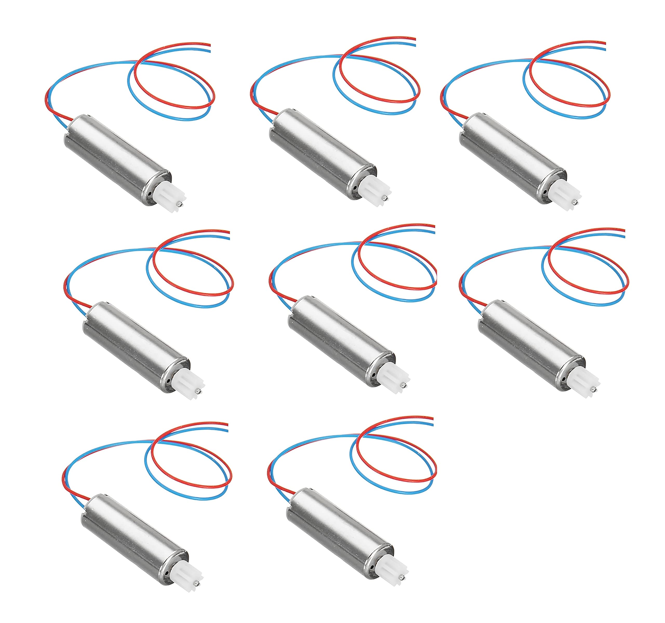 INVENTO 8pcs 3.7V 7x16mm 716 Micro Coreless High Speed DC Motor with 11 teeth Plastic Gear mounted for Quadcopter Helicopter Tiny Toy Drones (B09KHCZGFJ) Amazon Price History, Amazon Price Tracker