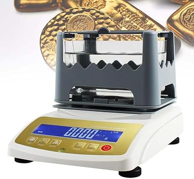 High-Accuracy Gold Silver Testing Machine, 0.1% Purity,Maximum Weighing300g/600g/1200g,4-Step Process for Verifying Jewelry,Precious Metal Items MDJ300K