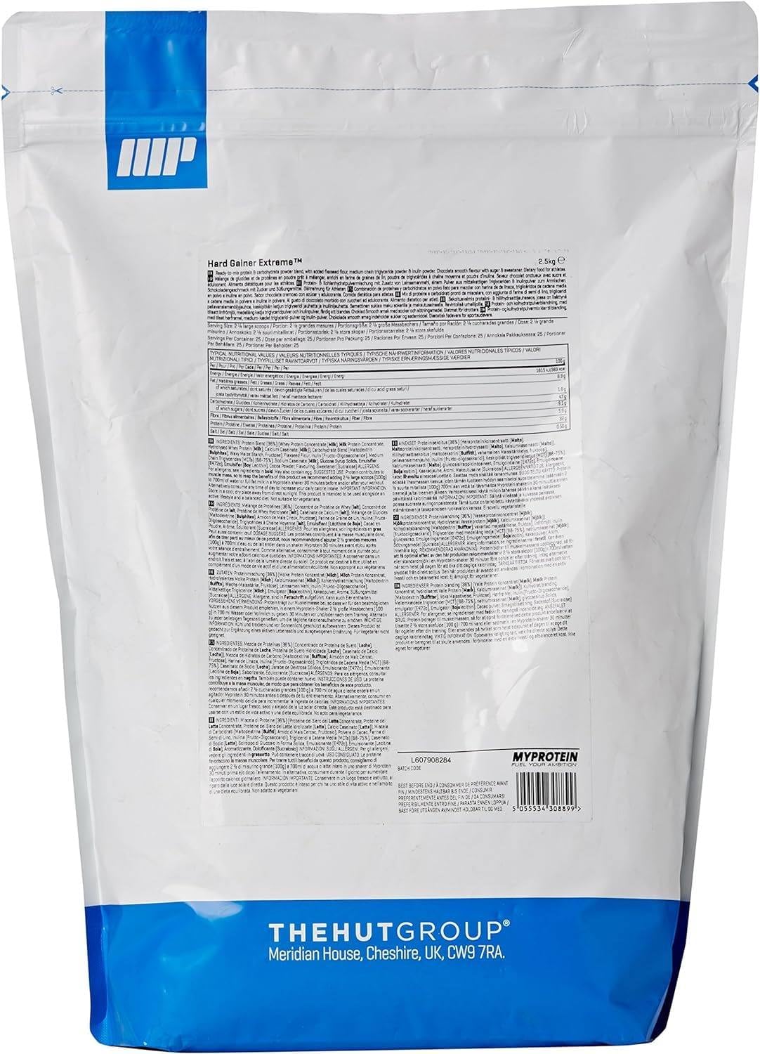 Myprotein マイプロテイン ウェイトハードゲイナーEX チョコ Myprotein マイプロテイン ウェイトハードゲイナーEX チョコ