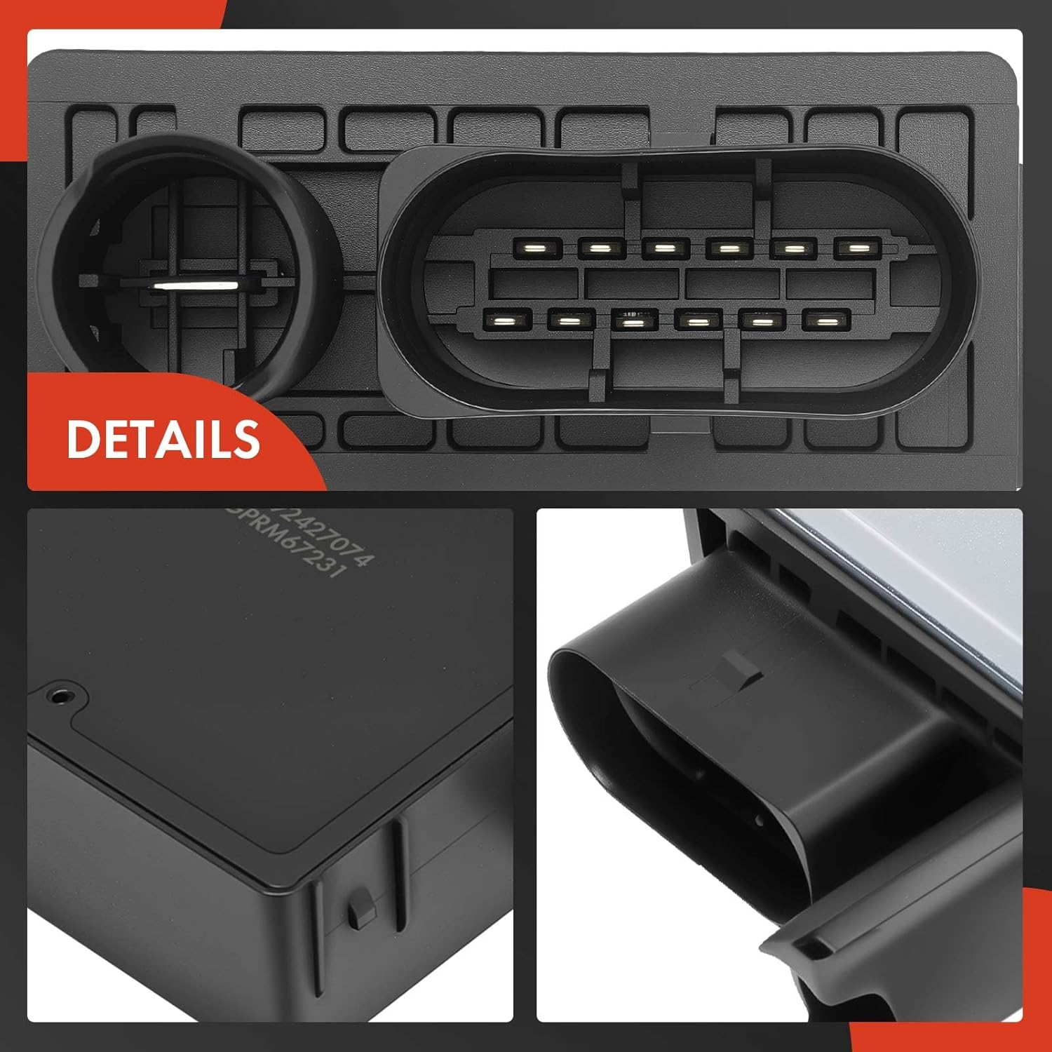 A-Premium Diesel Glow Plug Control Relay Module Compatible with Hyundai Elantra, Santa Fe II, i40, ix20, ix55, Lantra Saloon, Terracan & Kia Soul, SORENTO I, Carens III MPV, Carens II MPV, Carnival II