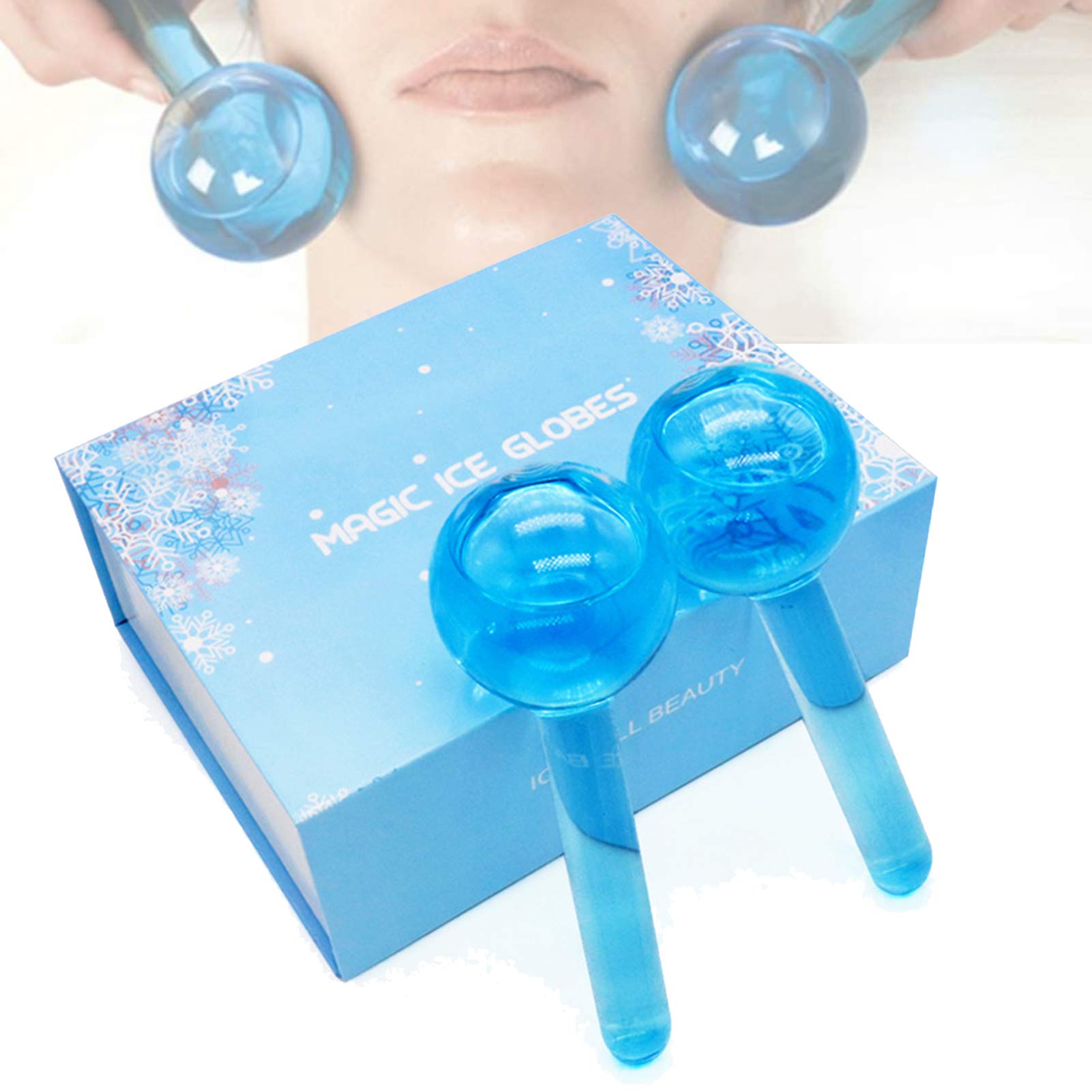 Amazon.co.jp: クーリングアイスフェイシャルグローブ マジックアイス