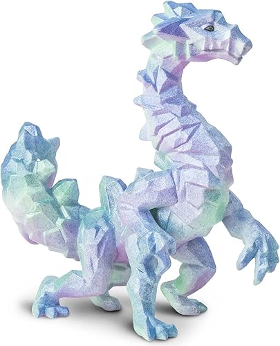 Safari Ltd. Figura de dragón de la caverna de cristal, figura detallada de plástico de 5 pulgadas, divertido juguete de criatura mítica para niños, disponible en Yaxa Guatemala