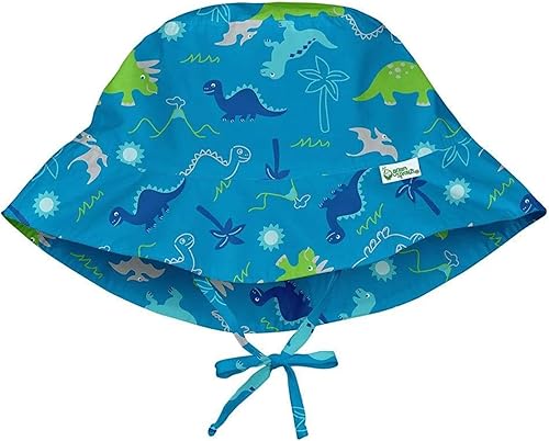 i play. by green sprouts - Sombrero de protección solar UPF 50+ con protección solar ajustable para crecer con el bebé