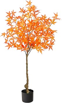 Nearly Natural 4ft. Autumn Maple Artificial Tree