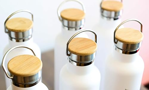 Miniatura 7 de Personalized Insulated Water Bottle 25oz (750ml) Premium Quality Stainless Steel Double Wall Vacuum Elemental Bottle BEST for Birthday Gift, Holiday