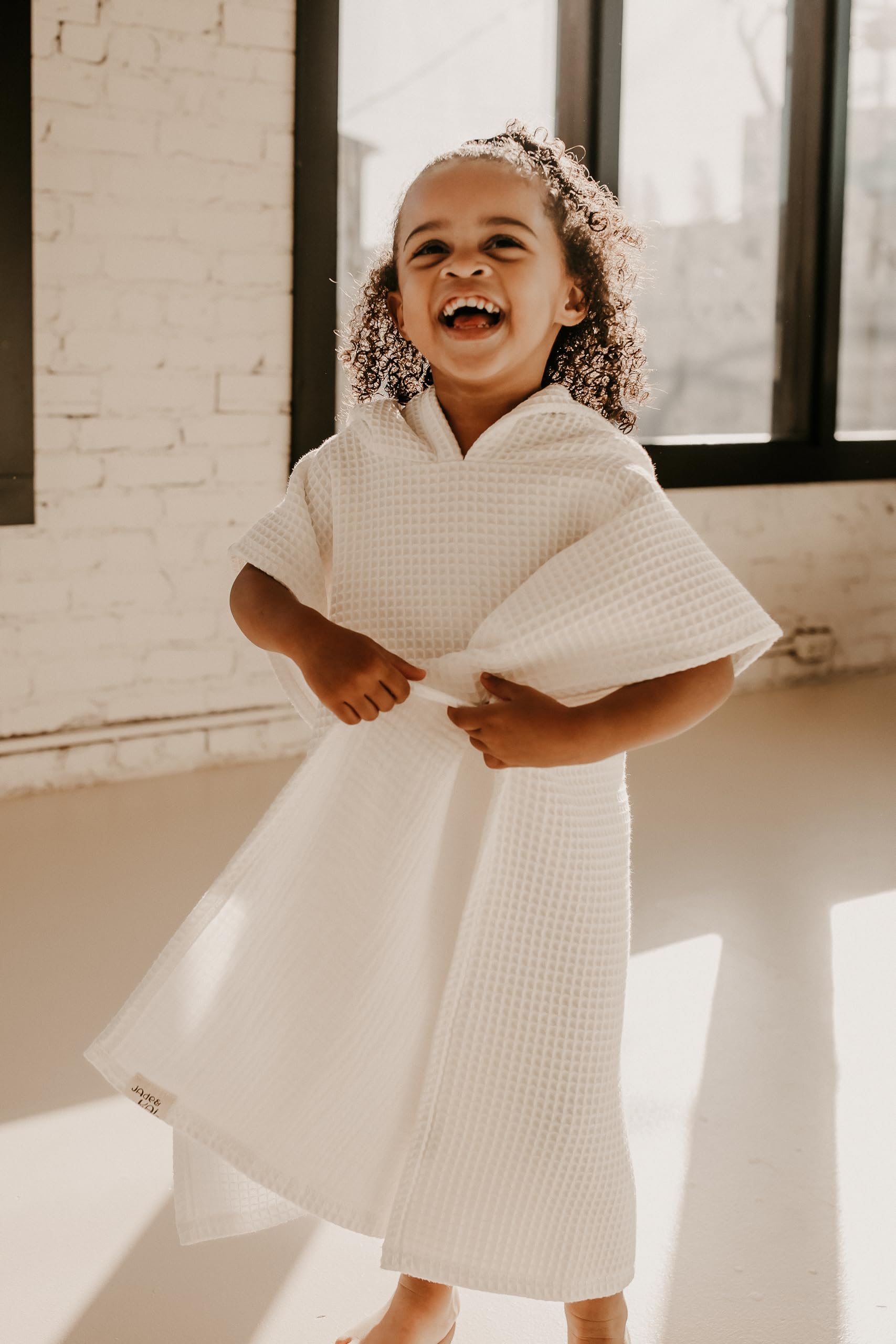Amazon.com: Jade&Kai Hooded Towel for Babies + Toddlers | Snaps