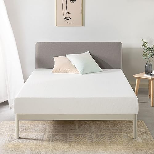 Miniatura 21 de Best Price Mattress - Colchón matrimonial de 6 pulgadas en una caja, espuma viscoelástica de té verde, color blanco