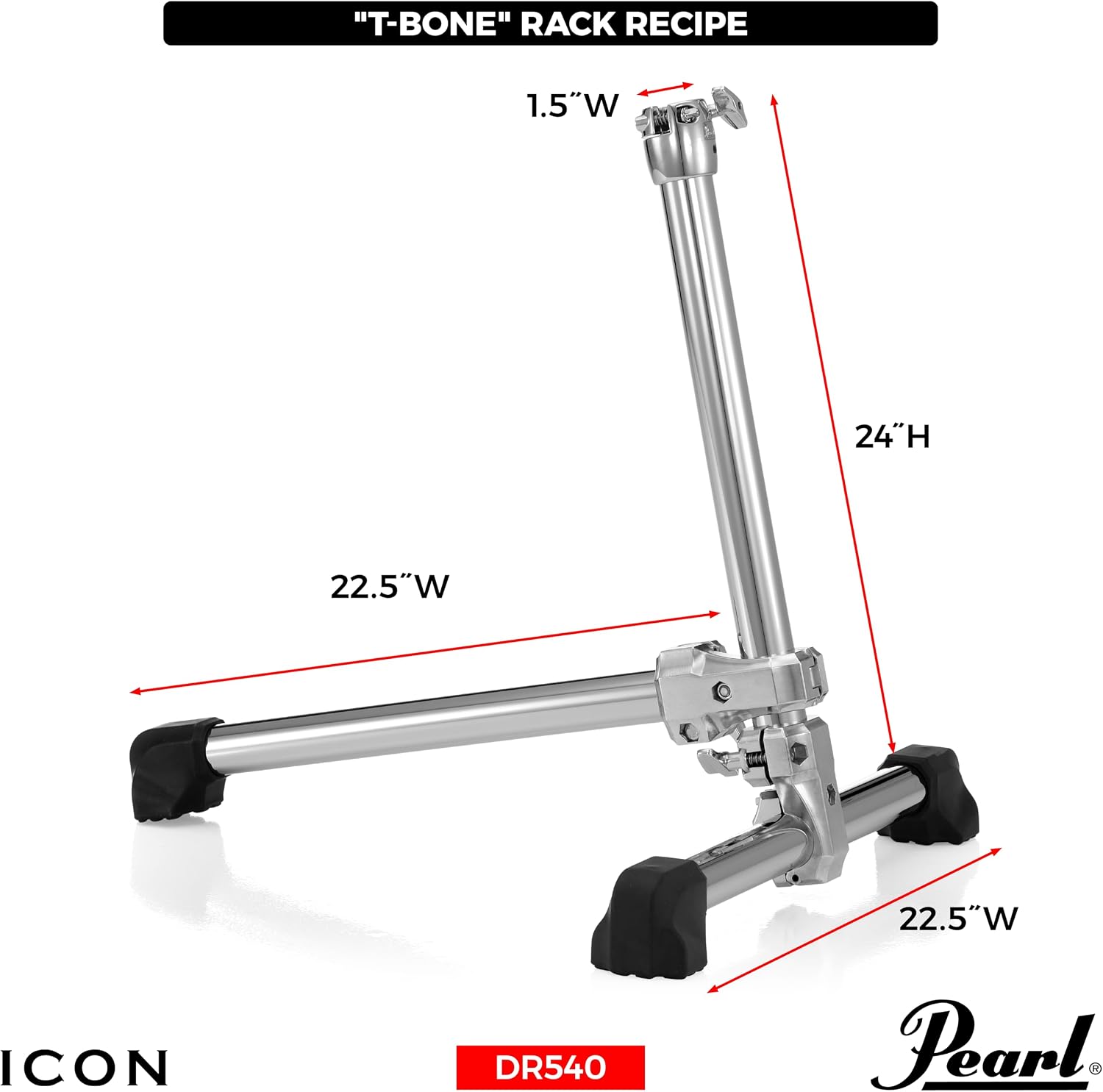 Pearl Double Bass Center Rack (PCL100)
