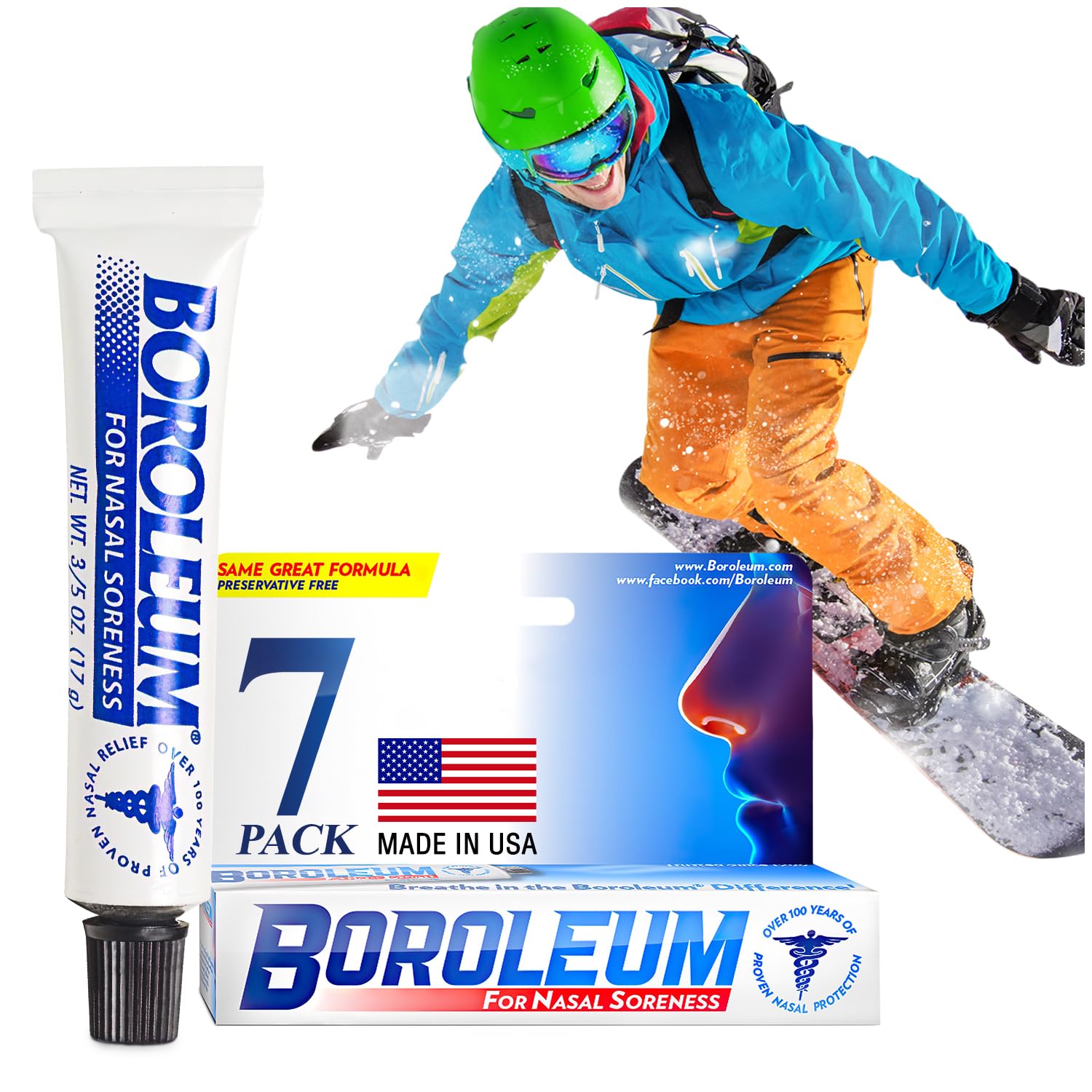 Boroleum for Nasal Soreness, 17 Grams, 3/5 Ounce Tube — Amazon image 9