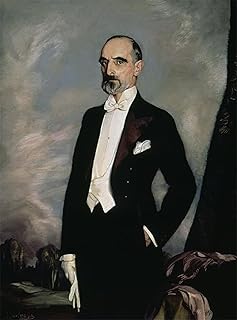 ARTSLSBS vintage Posters Artwork Poster Prints Francisco Cambo Abogado Economista Y Politico Español by Ignacio Zuloaga Y Zabaleta Art Poster Picture for Home Decor 60x90cm