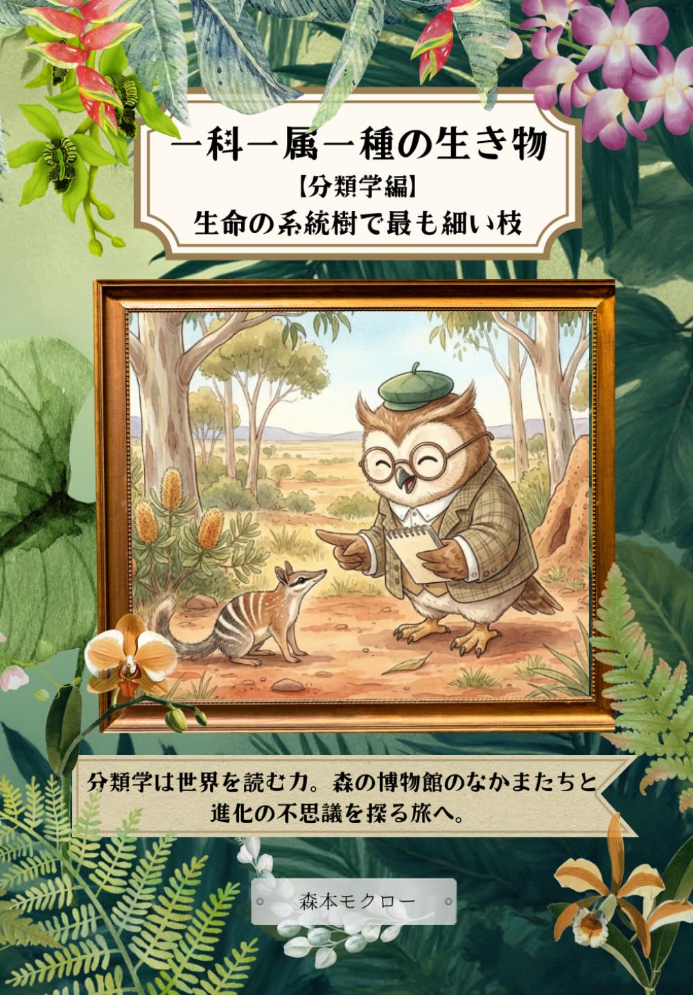 一科一属一種の生き物 【分類学編】: 生命の系統樹で最も細い枝 (森の博物館)