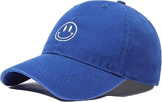 Cioatin Women Cute Basic Solid Baseball Cap Vintage Distress Cotton Low Profile Dad Hat Adjustable Sports Hat Outdoor