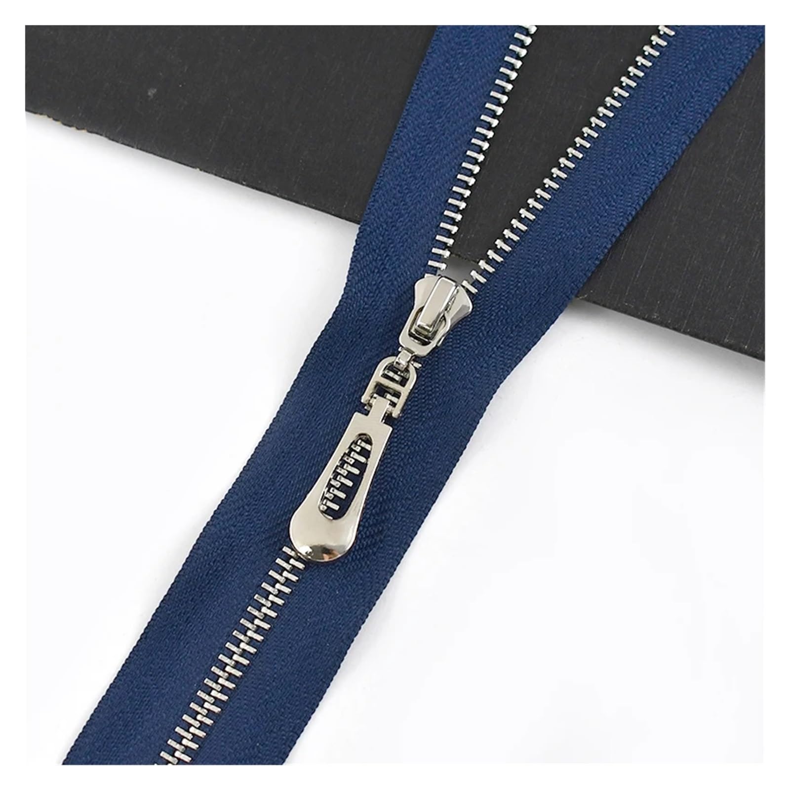 Two Way Separating Zipper, Two Way Auto Lock Zipper Multicolor 15-70cm for Sewing Bags Jackets Down Clothing(B89-color2,Close-No3-15cm)