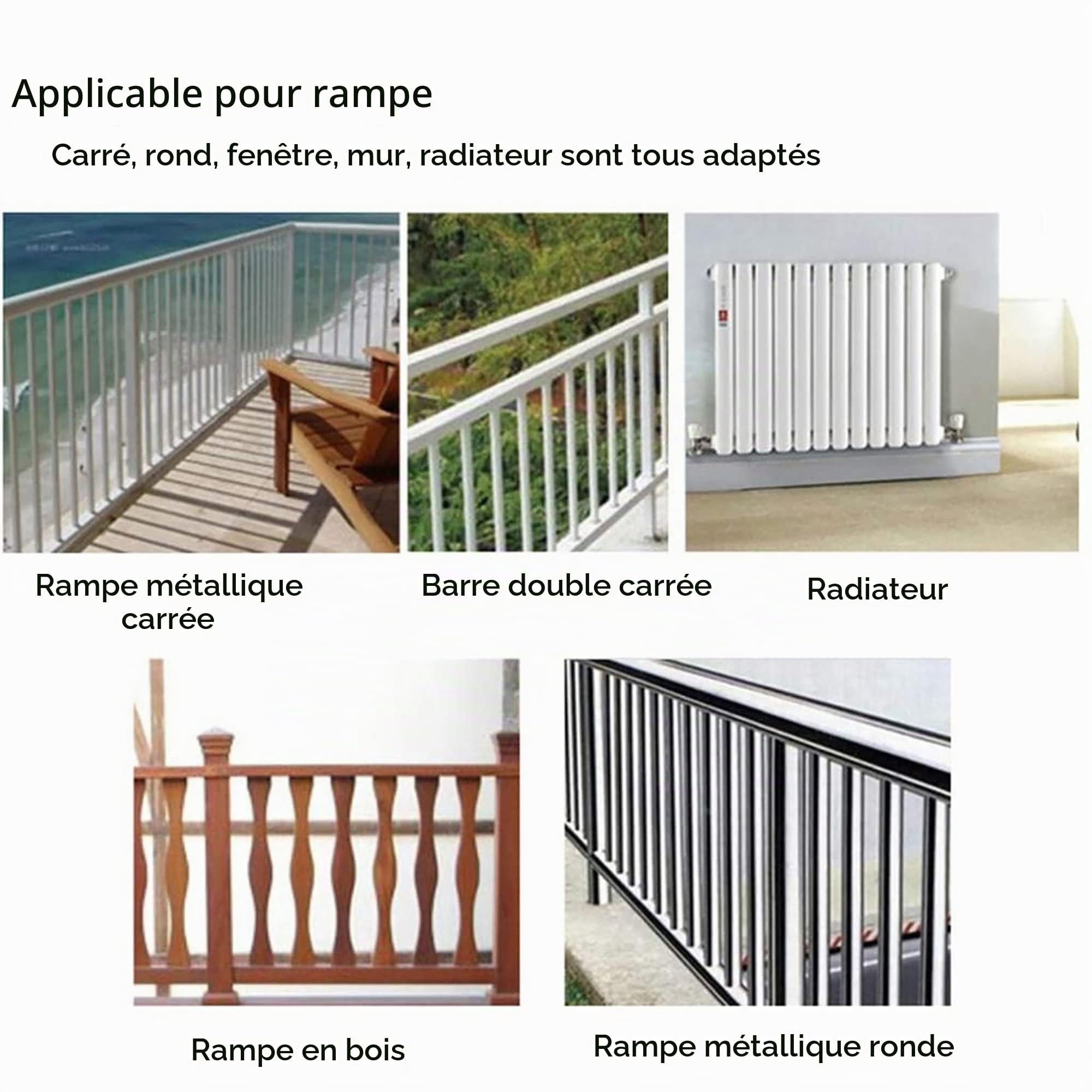 Table Balcon Suspendue Rabattable, Console Extensible, Jardin Extérieur, Pliante Murale, Balustrade Terrasse, Multifonctionnelle Loisirs ( Color : Wit)