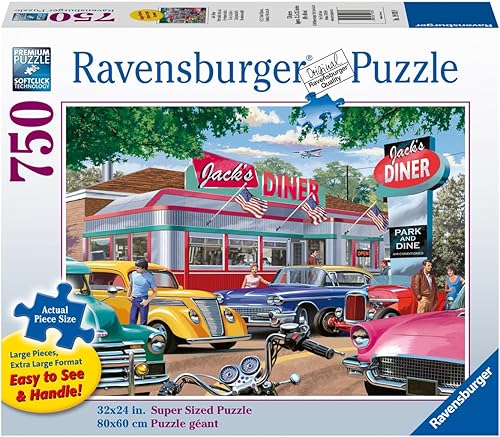 Miniatura 2 de Ravensburger Meet You at Jack's Jigsaw Puzzle - 750 piezas únicas grandes Superficie antirreflejos con tecnología Softclick Regalo ideal