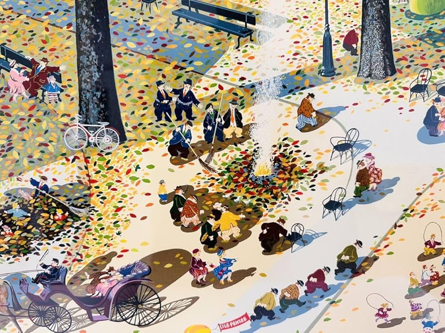 Amazon.co.jp: 真作 ヒロヤマガタ ヤマガタヒロミチ 落ち葉