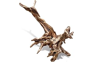 PINVNBY Premium Driftwood Centerpiece Aquarium Accessory