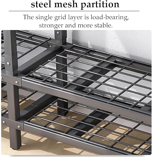 Miniatura 4 de large closets Portable Wardrobe Closet with Thick Cloth Cover Clothes Closet for Bedroom Storage Closet Metal Frame Wardrobe Closet Space-saving