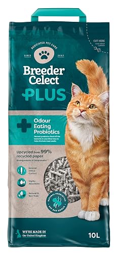 Breeder's Choice Lecho para Gatos de Papel probiótico (10 l)