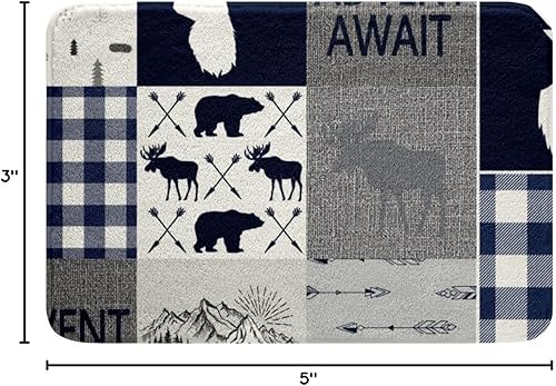 Vista 18 de Erosebridal Alfombra de baño para adolescentes, para motocross, para deportes extremos, para motocicleta, deportiva, antideslizante, absorbente