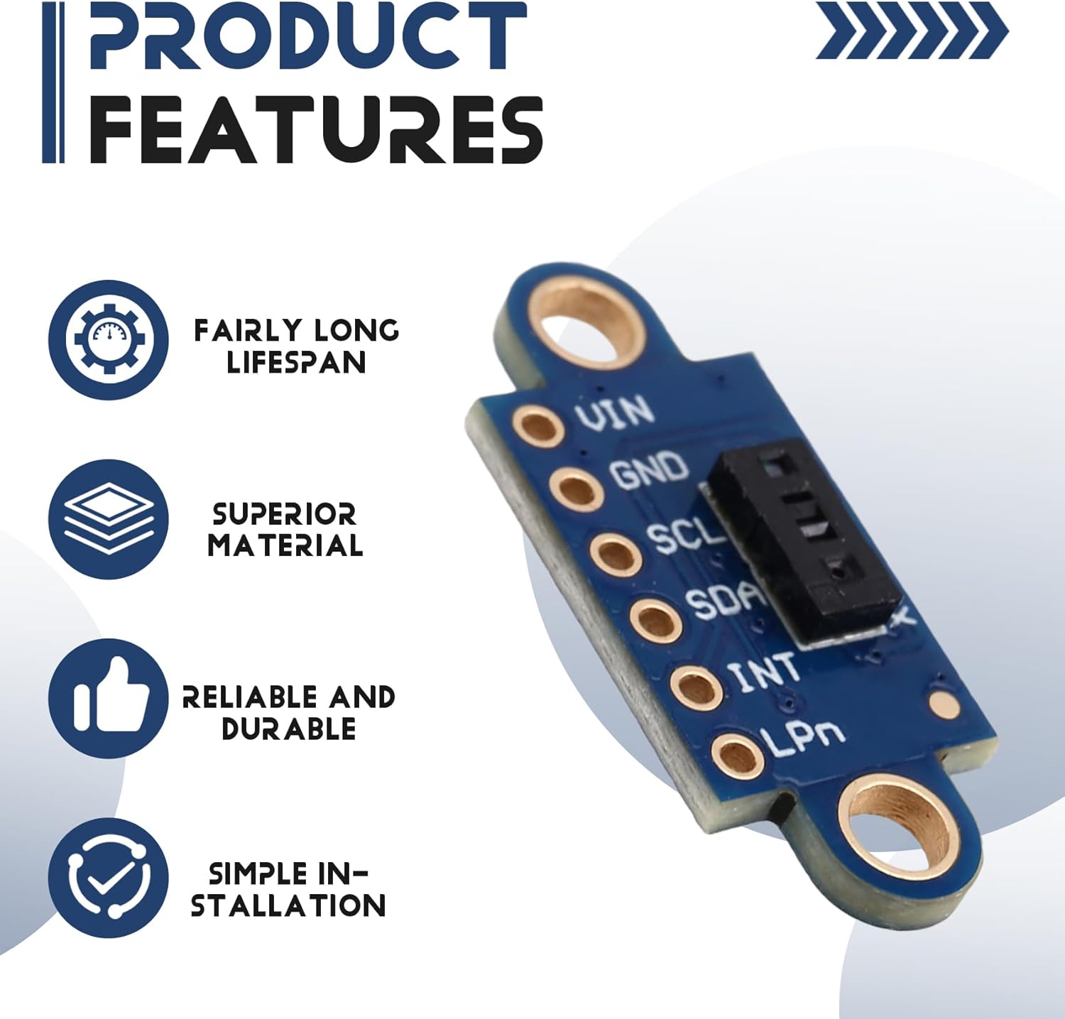 VL53L7CX 8x8 Multi-Area TOF Time of Flight Ranging Sensor Module VL53L7 Technology