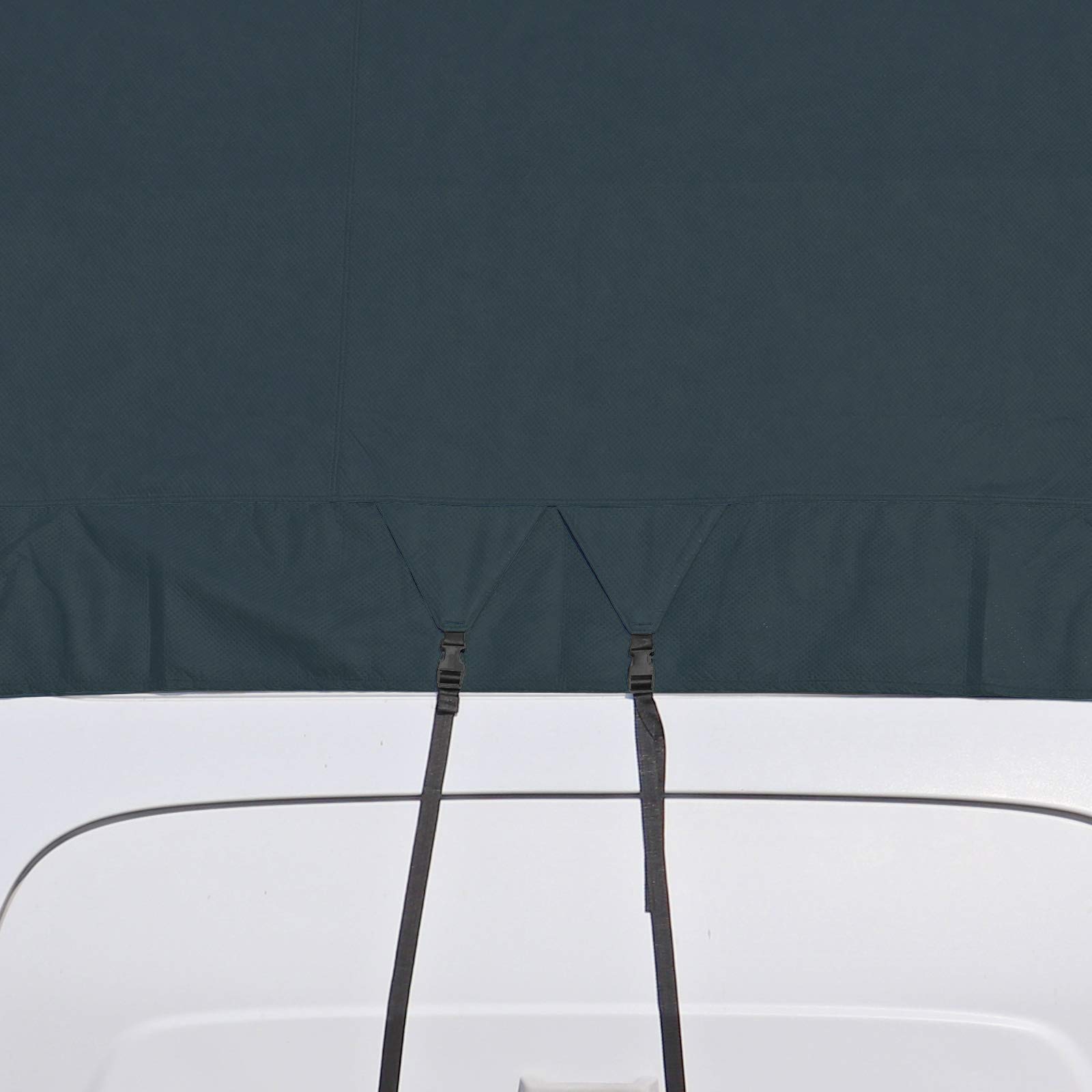 Wohnwagen & Wohnmobil Schutzdach | 8 x 3 m | vierlagig | wintertauglich | Midnight Olive