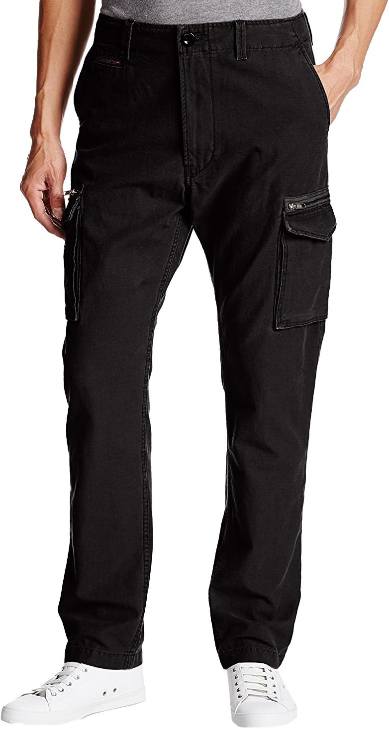 Diesel Men's P-Argo Trousers (31, Black)