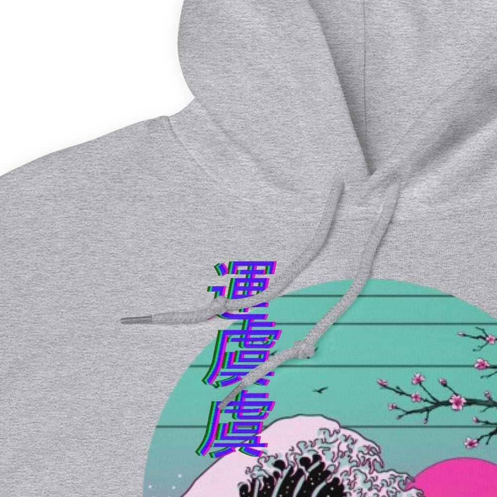 RX7 Japanese Vaporwave 80s 90s Aesthetic JDM Tuning Car Drift Racing Graphic Hoodie Pullover Sweatshirt