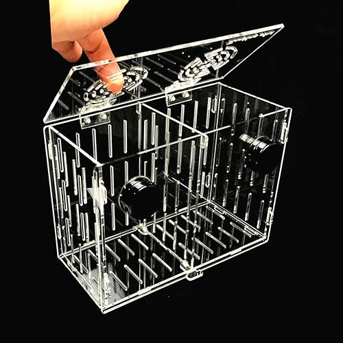 Caja magnética de aclimatación criadora de 4.5 pulgadas8 pulgadas12 pulgadas para peces anémona coral fuerte N52 imanes para vidrio de 12 pulgada (8