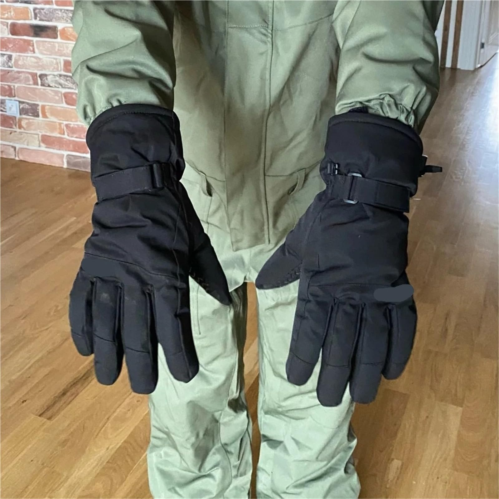 Guantes de esquí for Hombre y Mujer, ultraligeros, Impermeables, cálidos, for Invierno, Snowboard, Motociclismo, Nieve, Resistentes al Viento para Clima Frio