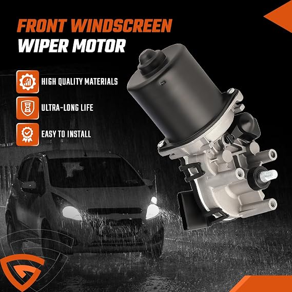 FRONT Windscreen WIPER MOTOR 28800JD000 Fit For NISSAN QASHQAI J10 JJ10E NJ10 2006-2013 | Fit For NISSAN QASHQAI J10 JJ10E NJ10 2006-2013, 12V Wiper Assembly, RHD Model