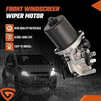 FRONT Windscreen WIPER MOTOR 28800JD000 Fit For NISSAN QASHQAI J10 JJ10E NJ10 2006-2013 | Fit For NISSAN QASHQAI J10 JJ10E NJ10 2006-2013, 12V Wiper Assembly, RHD Model