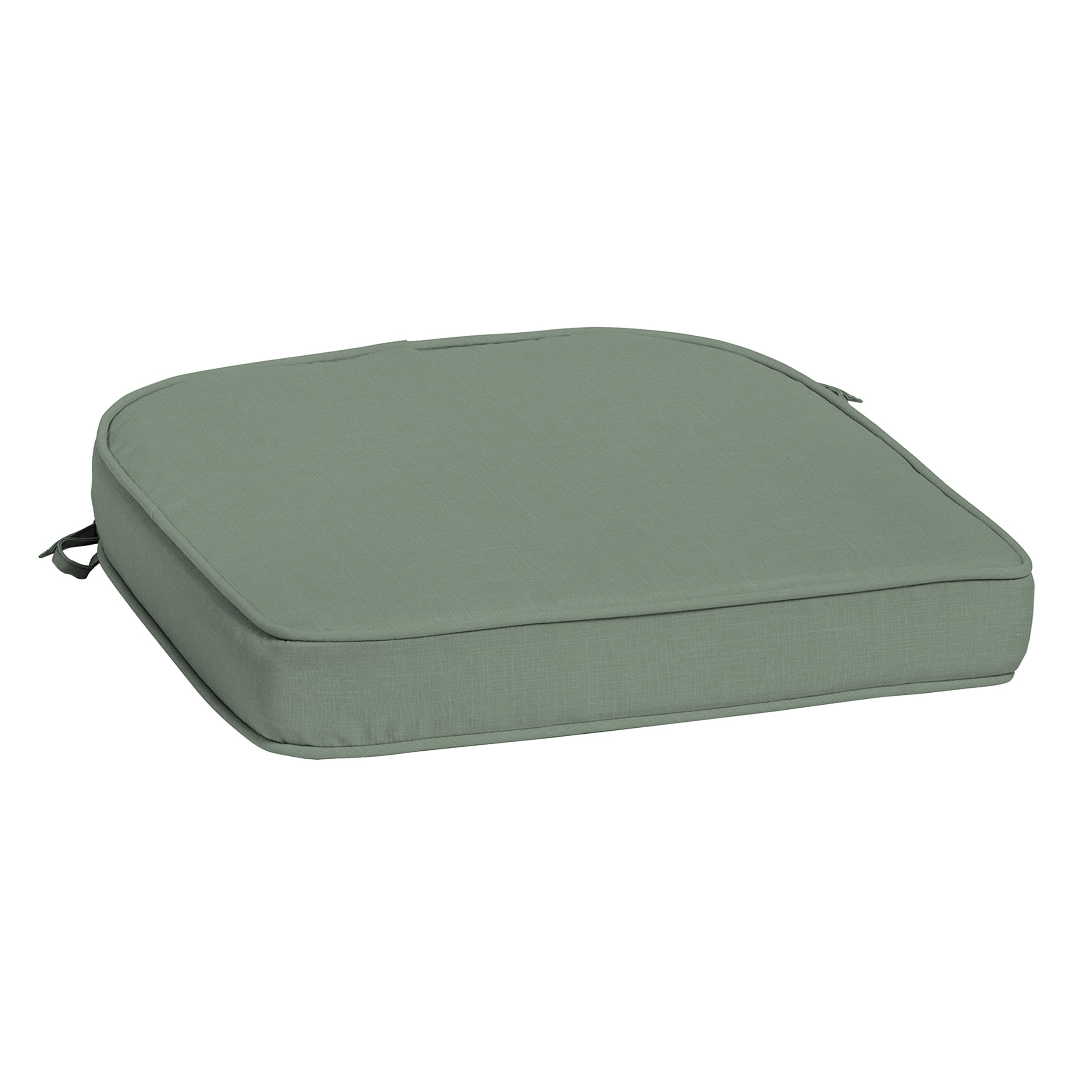 Arden Selections ProFoam Essentials Outdoor Seat Cushion 19 x 20, Sage Green Texture