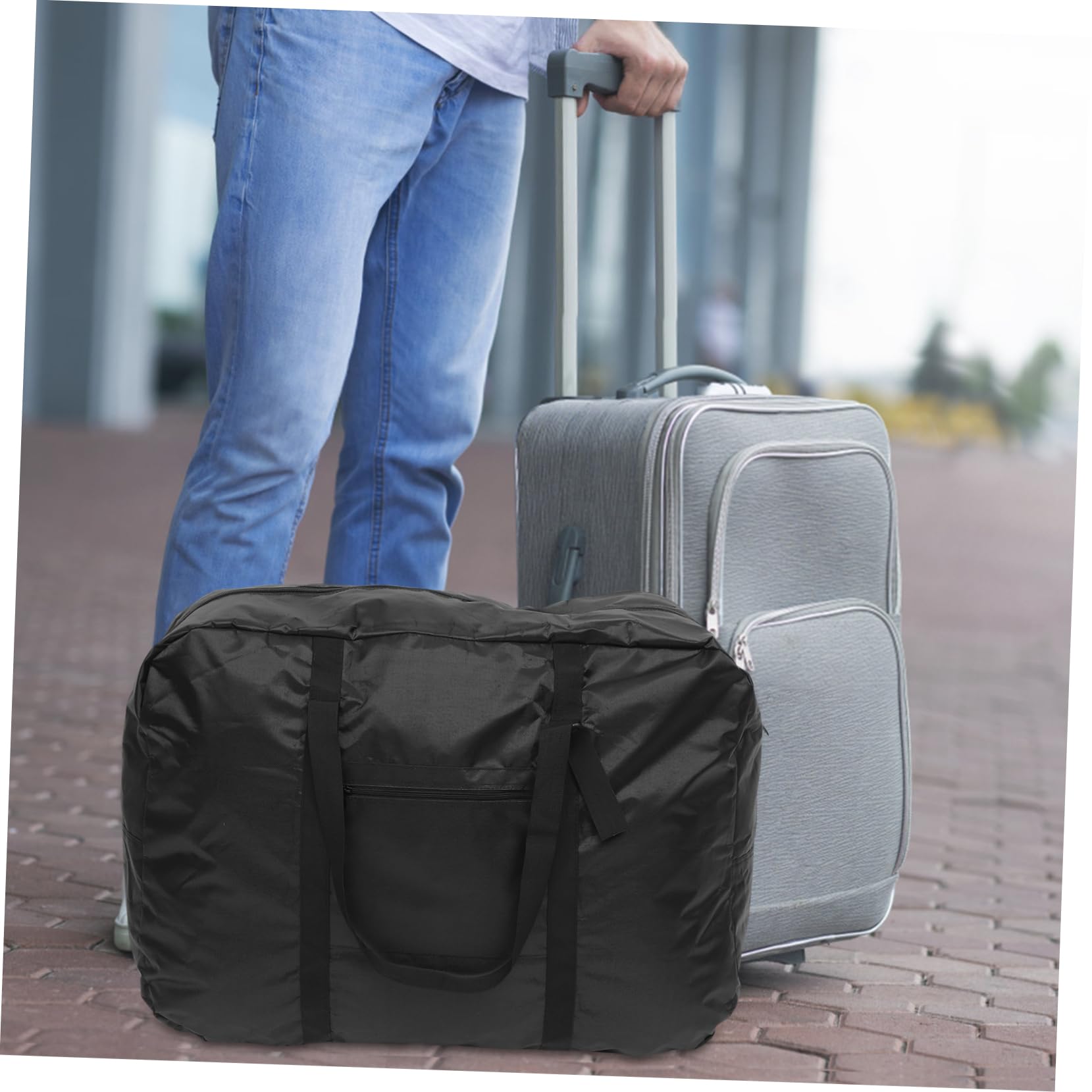 UPKOCH Borsa Pieghevole per Bici da Corsa Borsa Tracolla per Trasporto di Bici Custodia Pieghevole Supporto da Viaggio Copertura