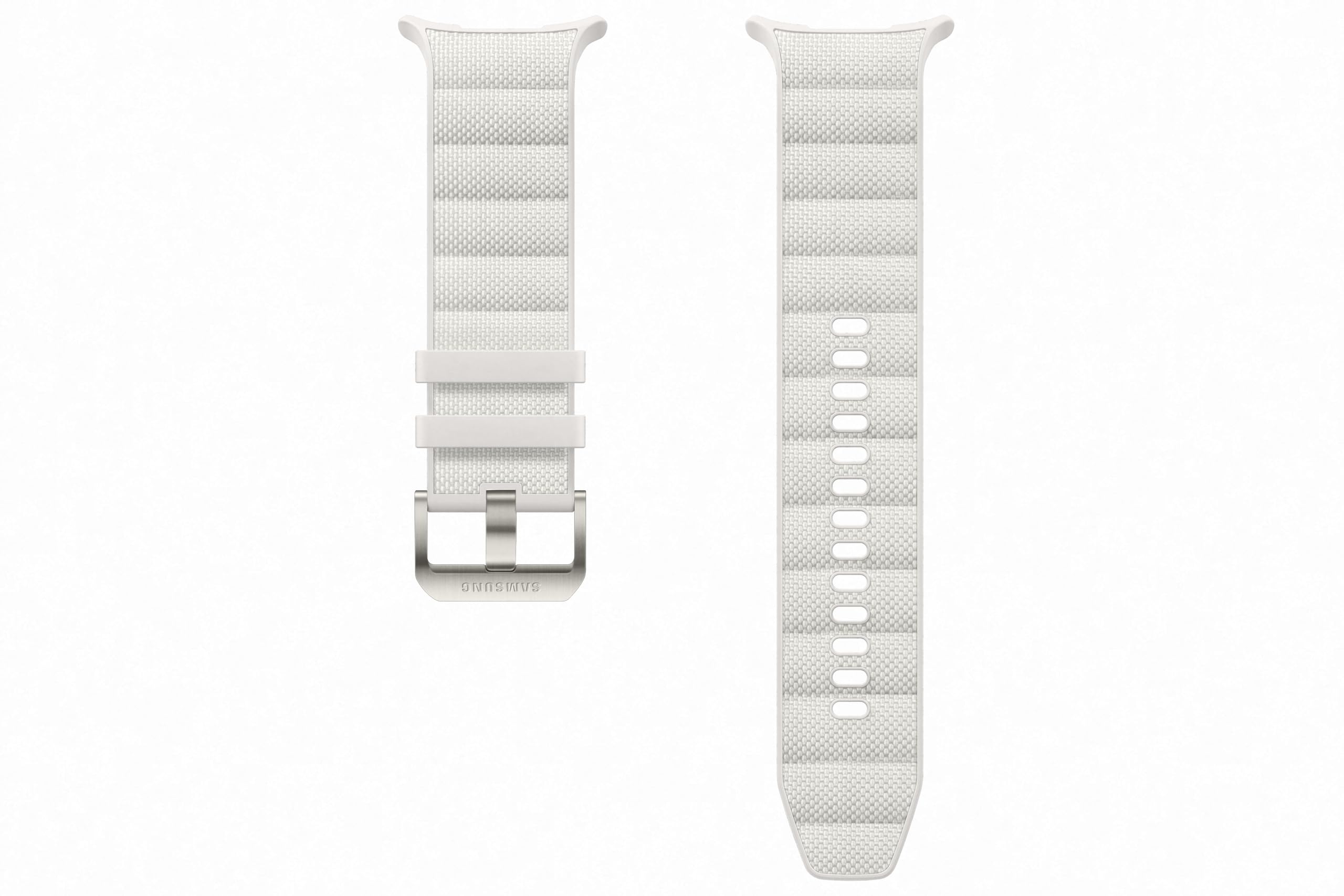 Samsung PeakForm Armband ET-SBL70 für die Galaxy Watch Ultra | Uhrenarmband, Performance Armband, Original Zubehör, elastisch, langlebig, guter Sitz, sportlich, White