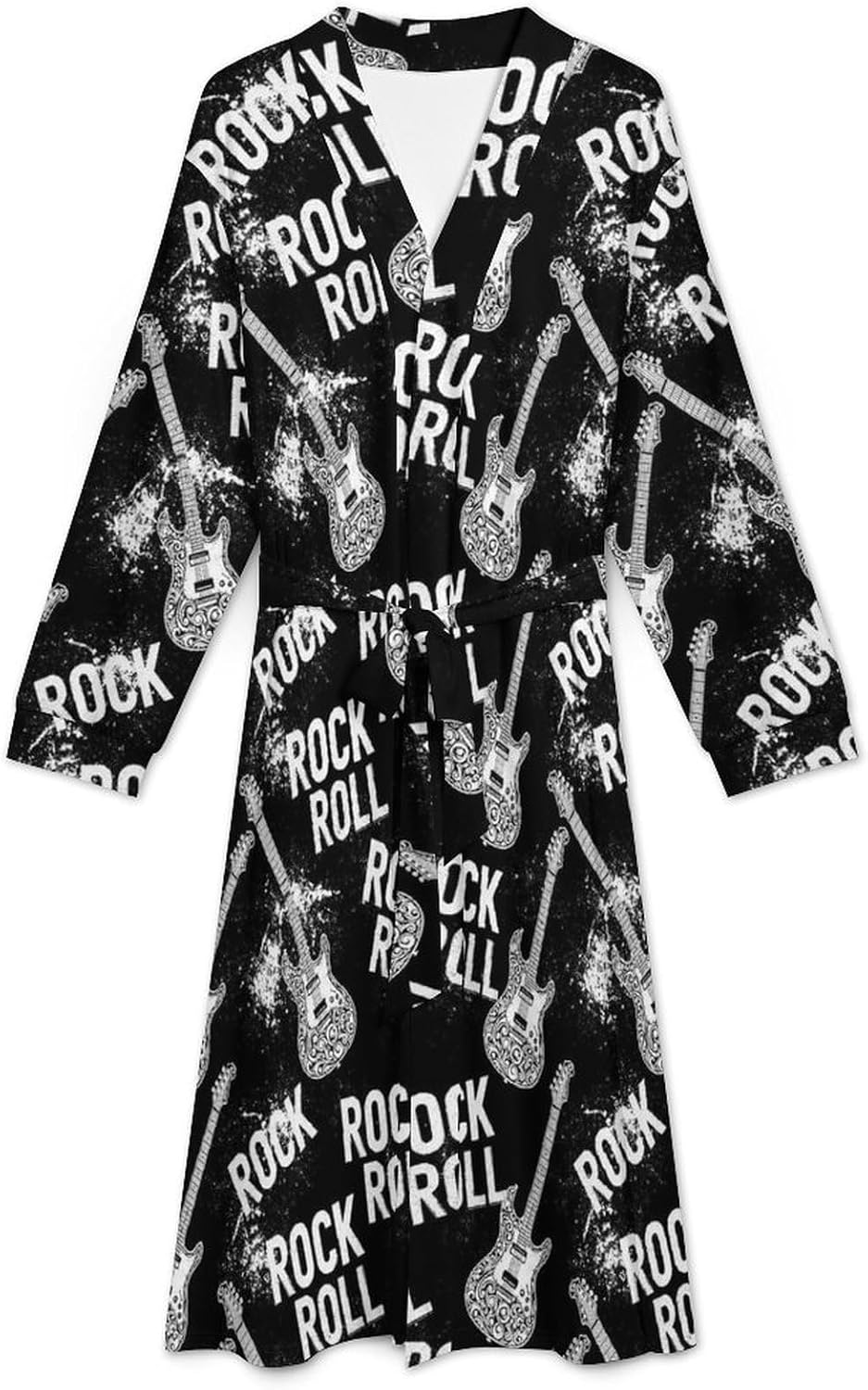 Adult Open Front Robes, Women Men Long Sleeve Kimono Robe Open Front for Swimming Pool, Bedroom, Living Room