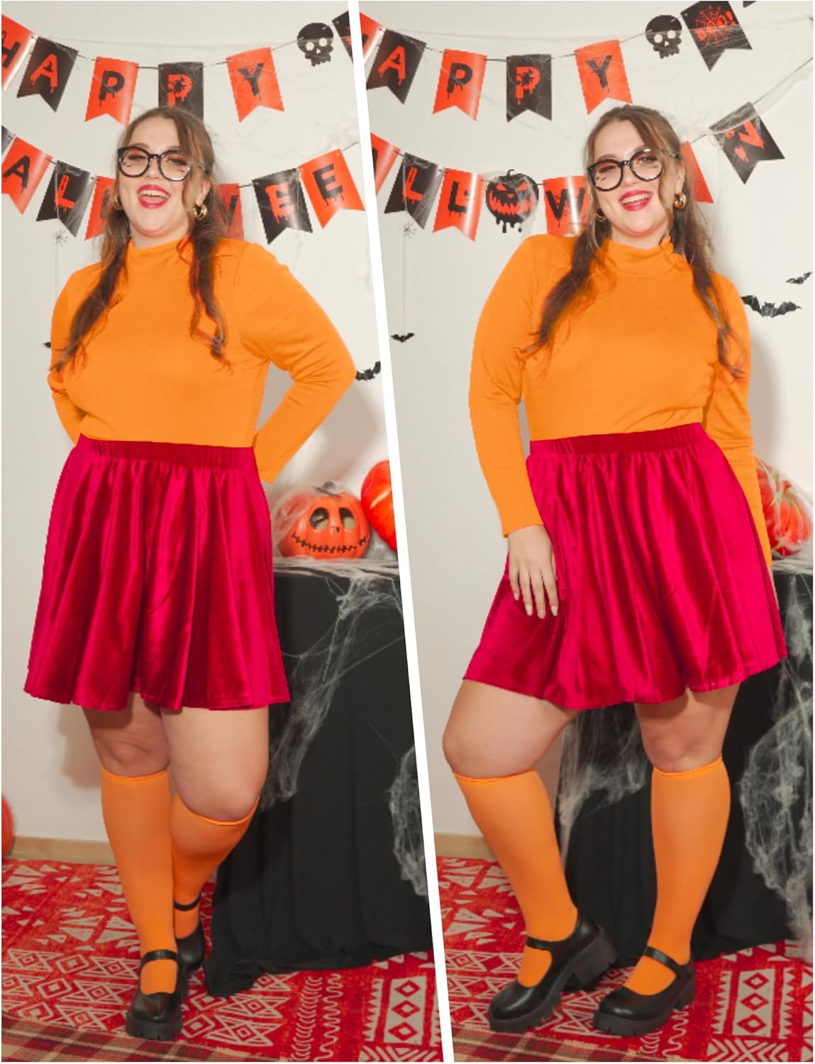 FOREYOND Plus Size Mock Turtleneck Tops for Women Long Sleeve Basic Tunic Shirts Lightweight Slim Fited Undershirts - Image 3