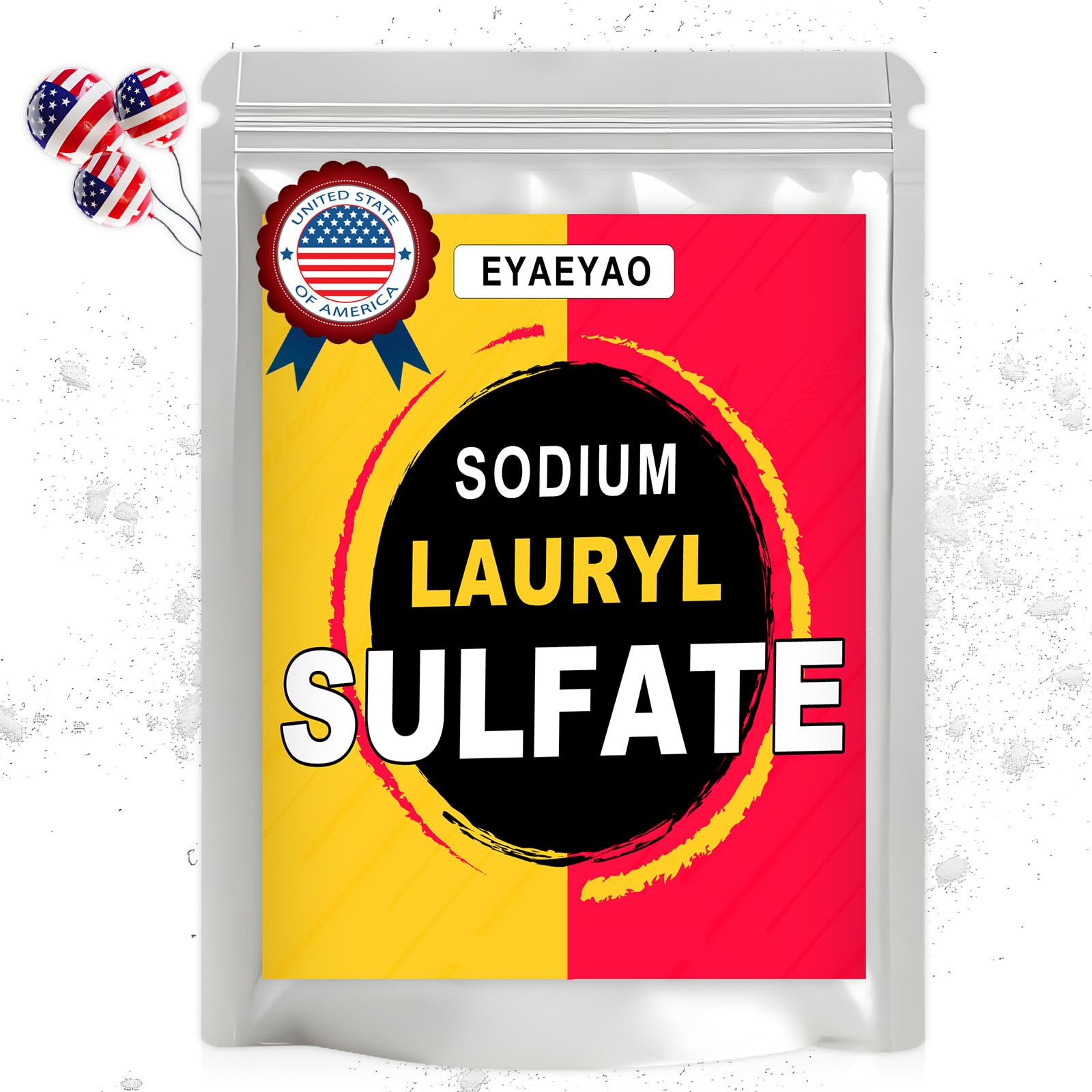 Sodium Dodecyl Sulfate, 1 Pound SDS Powder for Bath Bomb Making, Premium Sodium Lauryl Sulfate Powder, Sodium Dodecylsulfate for Soap Making, Bath