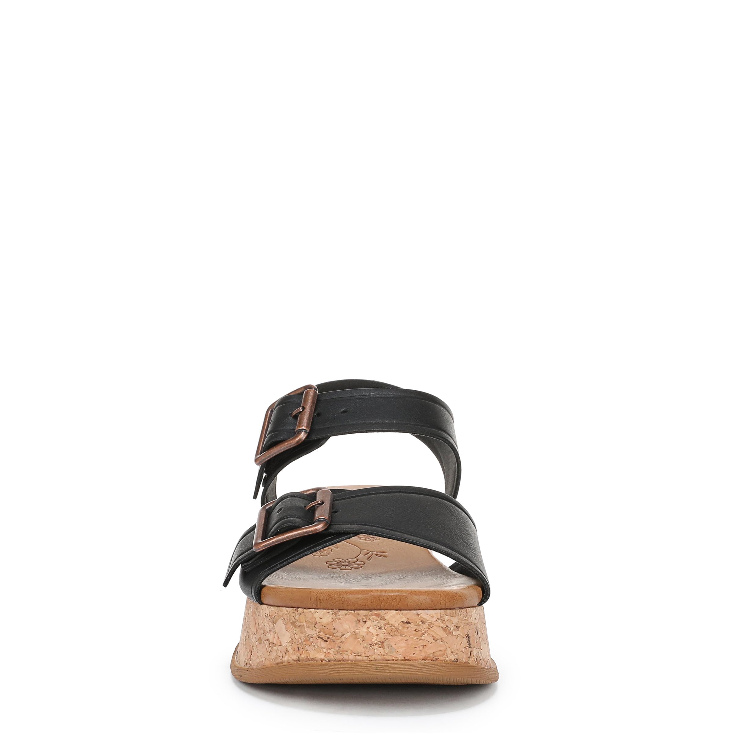 Blowfish Malibu Sandales en Keil Magical pour Femme, Schwarz, Mittel Fit, EU 36