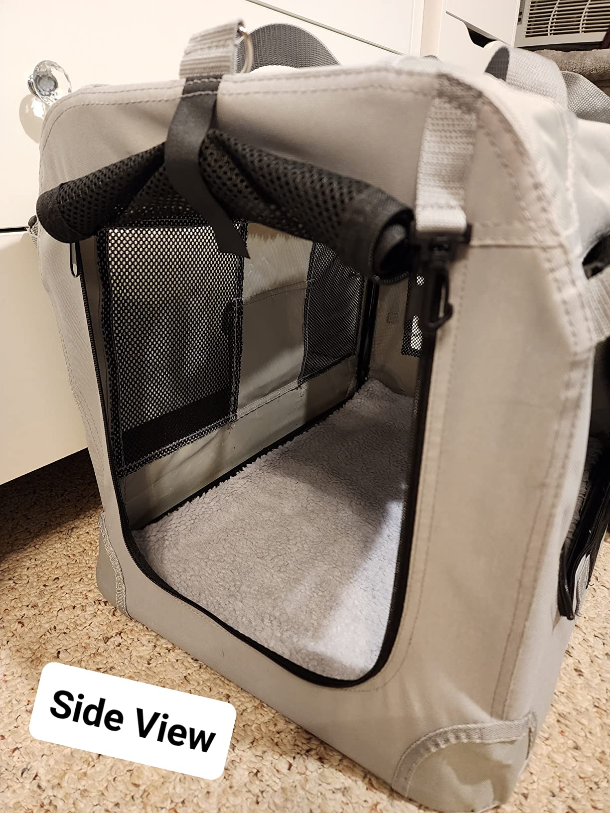 11/mo Finance Petseek Extra Large Cat Carrier Soft Sided Folding