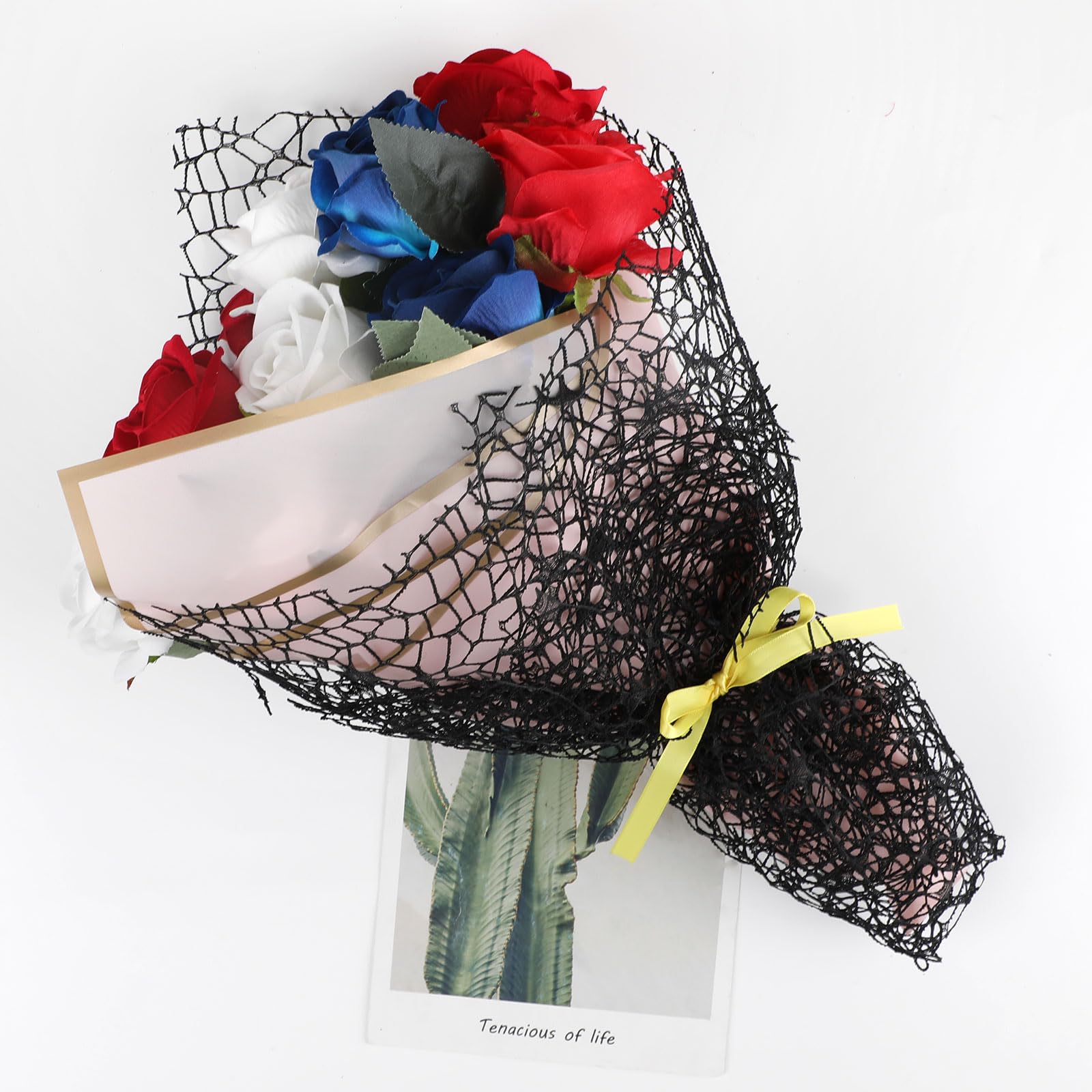 FOIMAS - Papel De Regalo De Flores, 20 Hojas De Papel Para