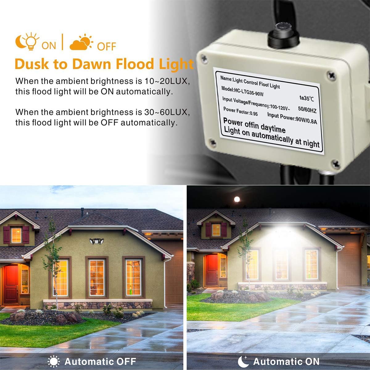 Exсluѕіvе Sресіаl STASUN LED Flood Light Outdoor, 90W 8100lm Dusk to Dawn Outdoor Lighting, 6000K, OSRAM LED Chips, IP66 Waterproof Wide Lighting Angle LED Security Area Lights for Yard, Playground, Garden Hоt Dеаlѕ STASUN LED Flood Light Outdoor, 90W 8100lm Dusk to Dawn Outdoor Lighting, 6000K, OSRAM LED Chips, IP66 Waterproof Wide Lighting Angle LED Security Area Lights for Yard, Playground, Garden