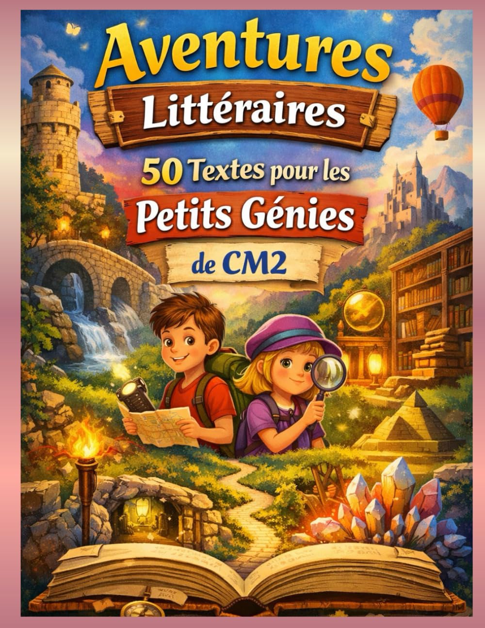 Aventures Littéraires : 50 Textes pour les Petits Génies de CM2: Pour développer l’esprit critique, la curiosité et l’attention aux détails