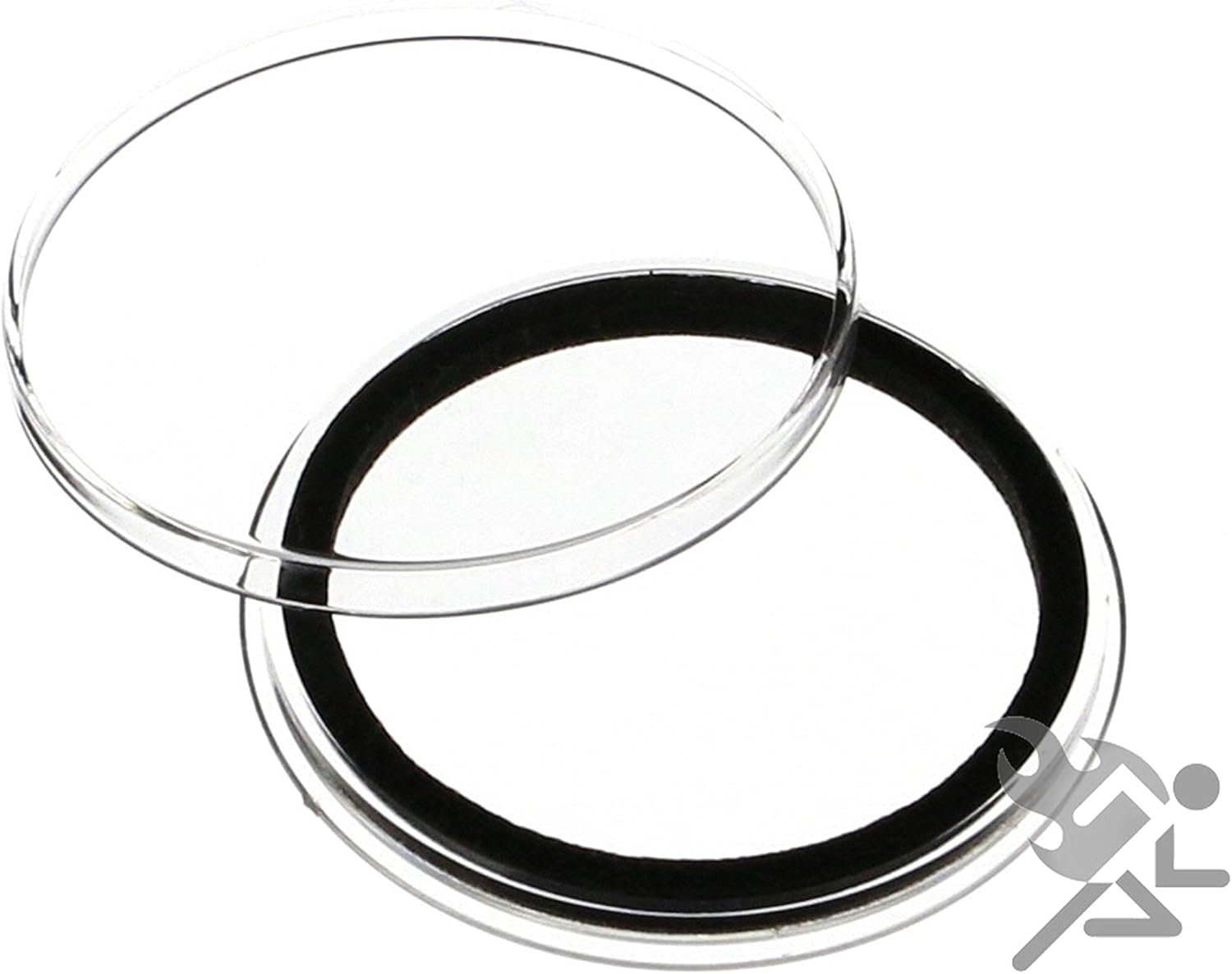 Air-tite 41mm ブラックリングコインホルダーカプセル 5個 - WWW.PREMIERCO-OP.COM