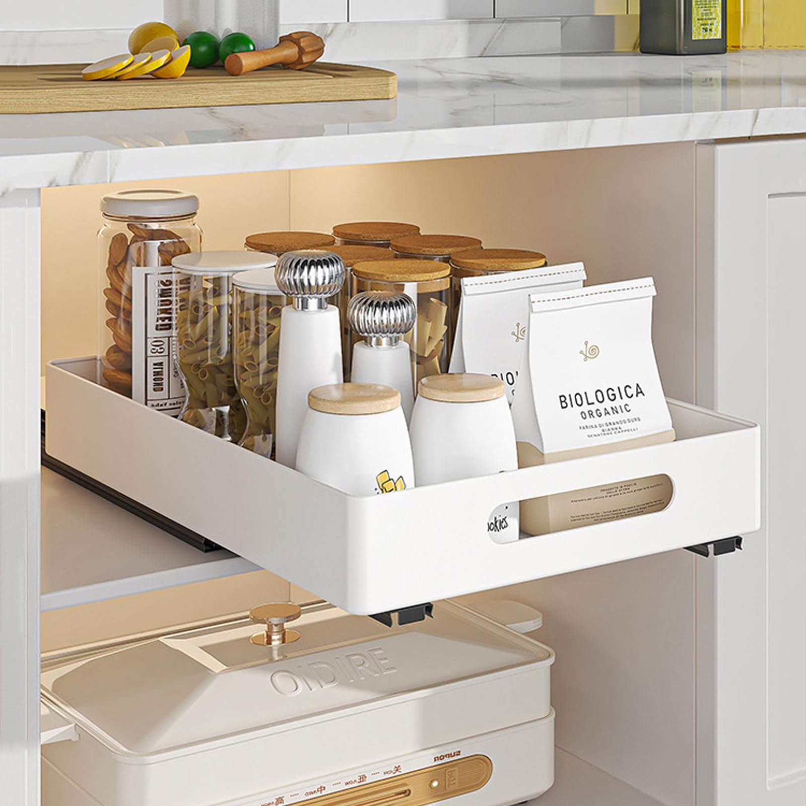 Pull Out Drawer Organizer Pull Out Cabinet Organizer Expandable Pull ...