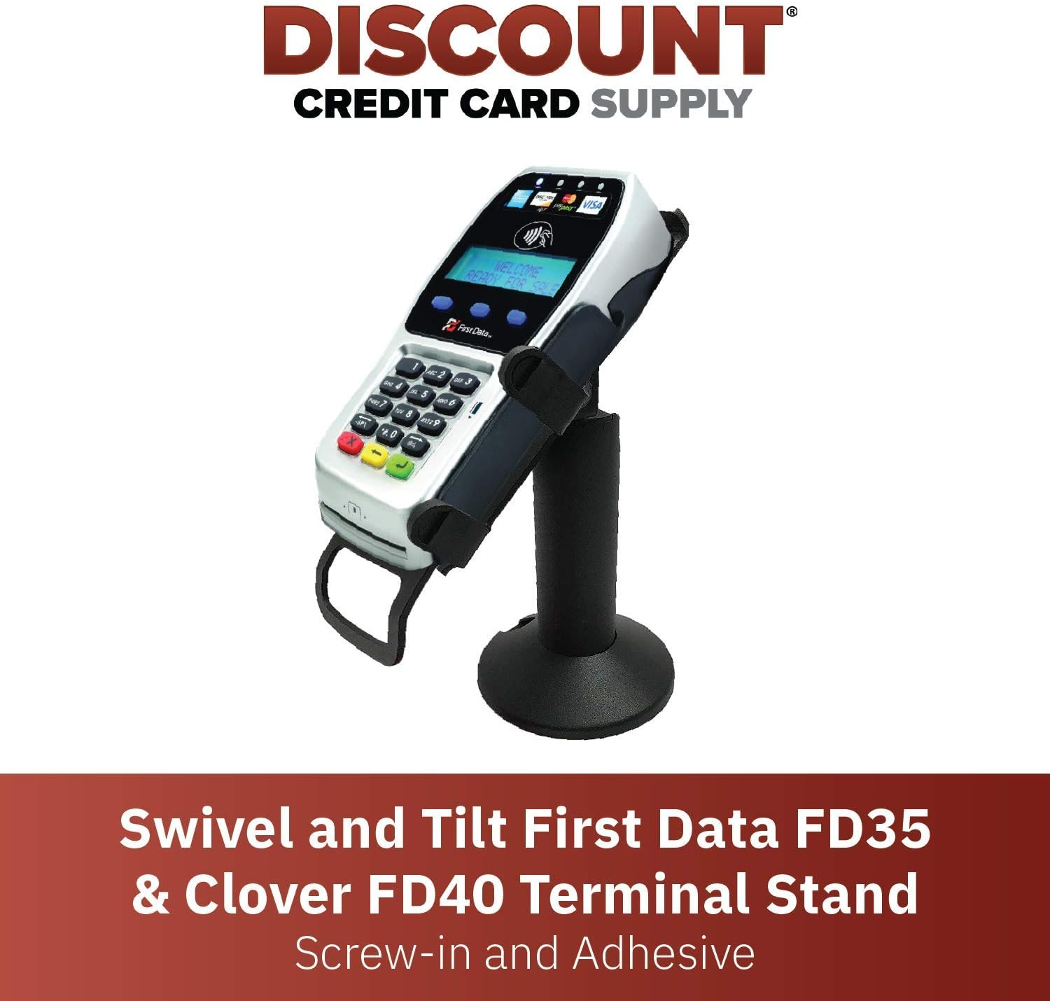 First Data FD40 Swivel and Tilt Stand