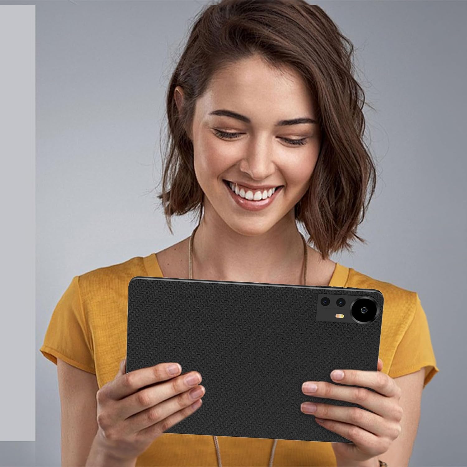 10 Inch Tablet Android 15 Tablets with Case 4+16GB RAM+128GB ROM, 6000mah Battery 10 in Android Tableta, 2MP+8MP Dual Camera 10.1'' IPS HD Touch Screen Tab (Black)