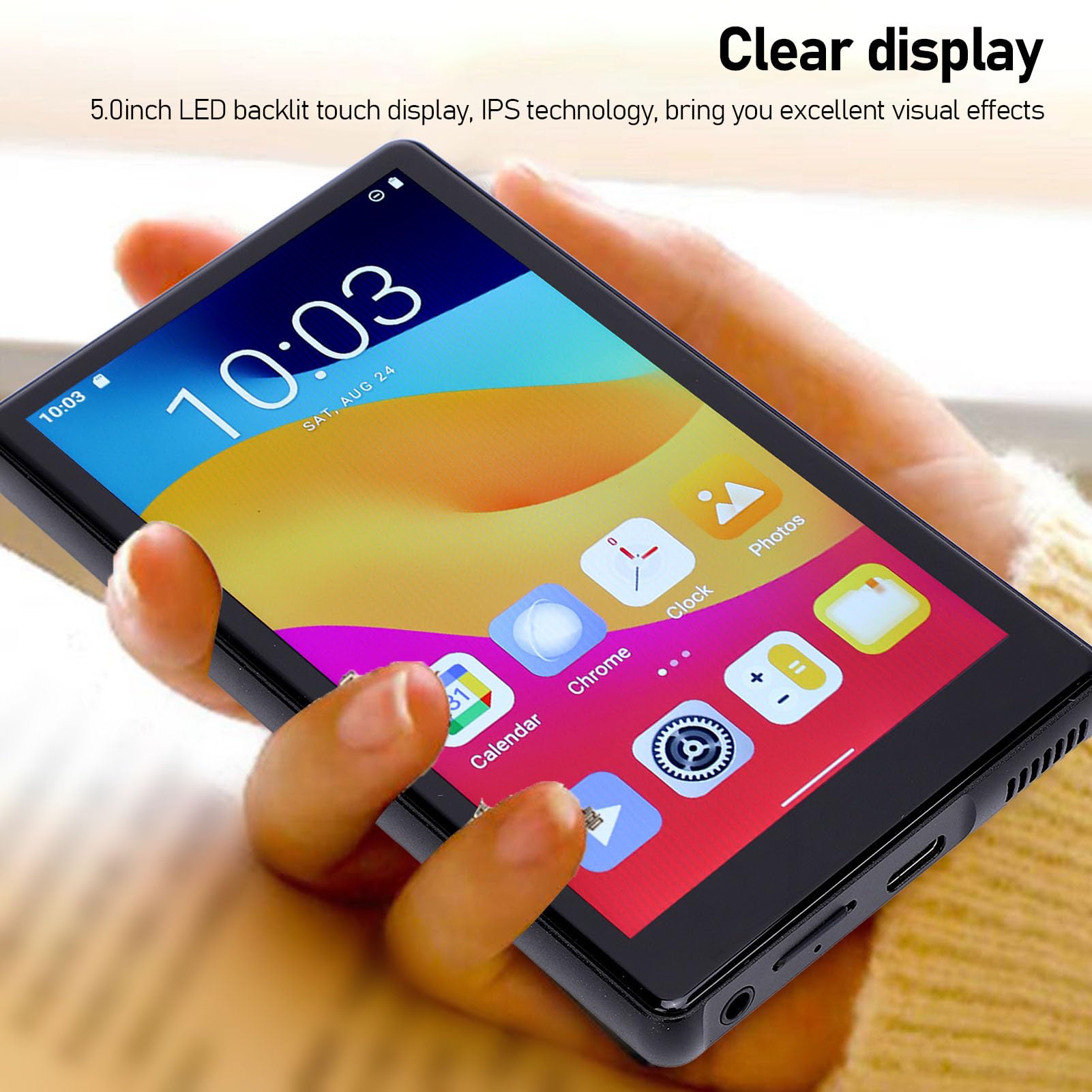Lettore MP4 Touch Screen da 5,0 Pollici per 11