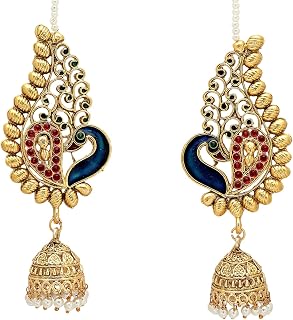 Shining Diva Fashion Ear Cuff Earrings for Women Latest Stylish Traditional Fancy Jhumki Jhumka (17013er) Price In India